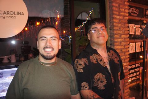 Esteban Oliveros y Luis Peña.