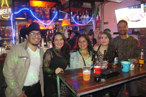 Simón, Lara, Adhara, Eliana y Eli.