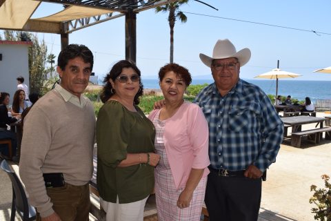 Luis Enrique Cubeiro, Edu Arballo, Esther y Pablo González. 
