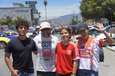 Diego, Eduardo, Isabel y Malena.