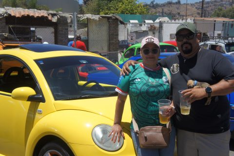 Erika Alarcón, José Alfonso Noriega y Rambo.