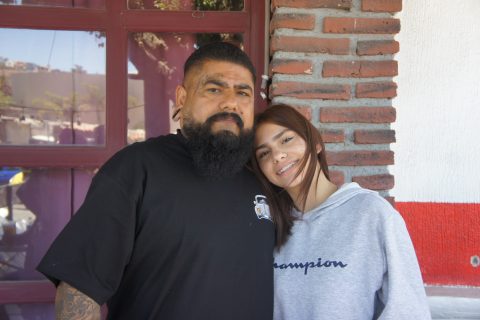 Abraham Parra y Daniela Remigio.