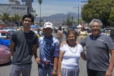 Irvin, Rafael, Rocío y Raúl.
