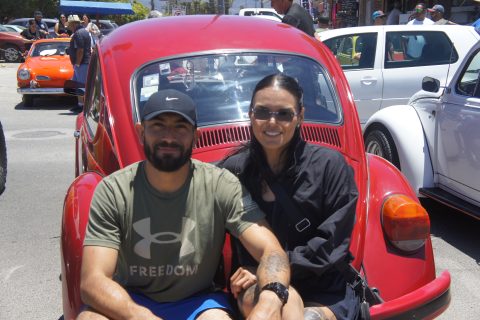 Alejandro Villavicencio y Yoselin Flores.