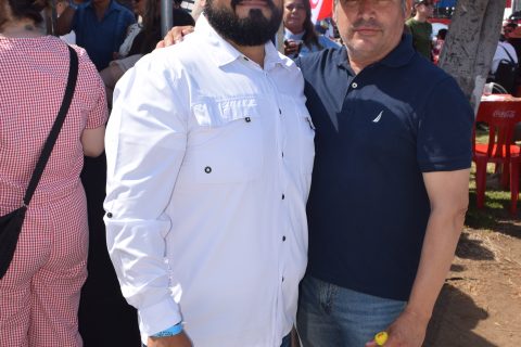 Abraham Prediales y Mario Cortez.