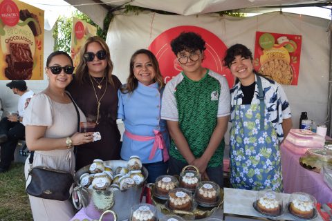 Adriana Muller, Norma Fonseca, Magdalena Nolasco, Isaac Urías y Paola Tapia. 