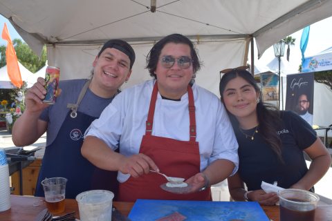 Alexis Garneri, Raúl Sandoval y Alondra Dalay.