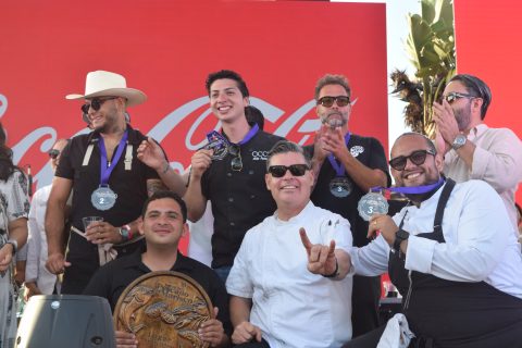 Los chefs ganadores fueron galardonados por presentar los mejores platillos. 