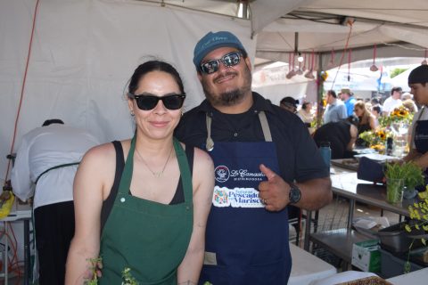 Diana Rodríguez y Luciano González.