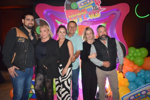  Ángel, Eva, Aranda, Martín, Diana y Roy.