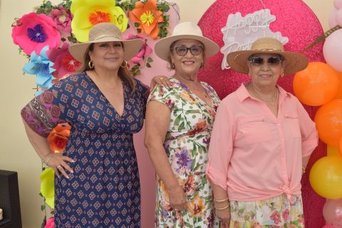 Hilda Godínez, Vicky Vázquez y Belsy Centeno. 