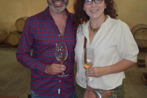 José Pedroza y Andrea Méndez.