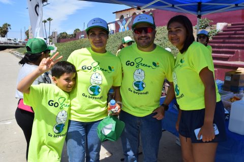 Tomás, Erika Cañedo, Marco Navarro y Valentina Rangel. 