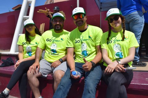 Sofía Camacho, Víctor Lizárraga, Manuel Robles y Paulina Orranti. 