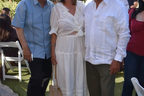Efraín Kantel, Carmelita Terán Moreno y José Luis Contreras Valenzuela.
