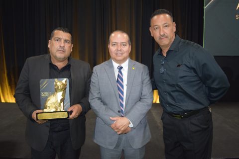 Luis Bautista, Francisco Velez e Isaac Valdez. 