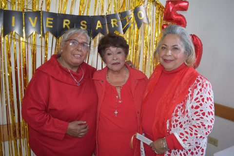 Ana Rosa García, Susana Barquera y Francis Padilla.
