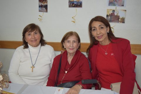 Griselda Sánchez, Margarita Sánchez y Beda Terriquez.