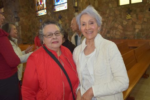 Enriqueta Zurita y Aurora Arias.