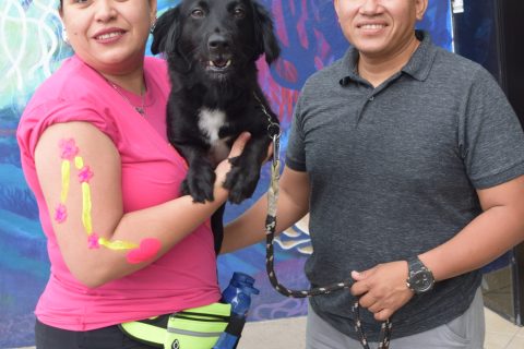 Brenda Luttmann, Jack y José Manuel Palacios. 