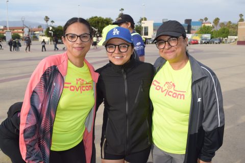Vico De la Gala , Allison Sandez y Laura De la Gala. 