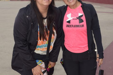 Patricia Sarabia y Miriam Solano. 