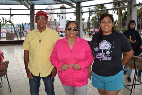 Rafael Castillo, Alma Salas y Ana Karen Salas. 