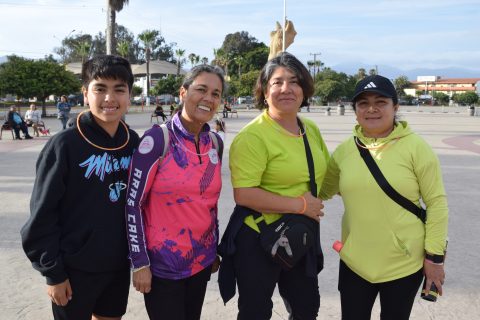 Jorge, Susana, Laura y Shirley. 