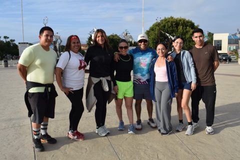 Daniel, Rubí, María, Lupita, Israel, Andrea, Ximena y Jaime. 