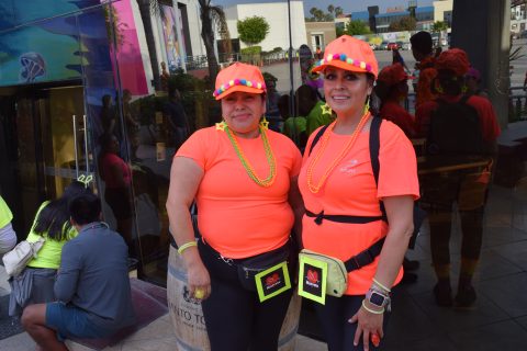 Claudia Flores y Zulema Daniels. 