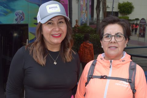 Martha Molina y Judith Miranda. 