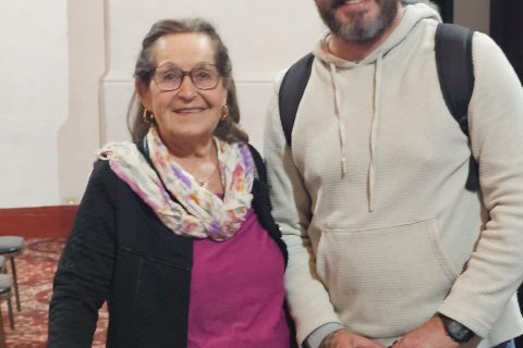 Fidelia Godoy y Ricardo Meza.