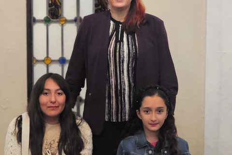 Mariana Pedrín, Nicole y Diana.