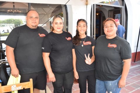 Juan Zumaya, Cristel Tavison, Kalani y Diana González. 