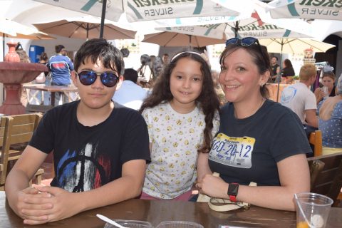 Gael, Jimena y Alejandra. 