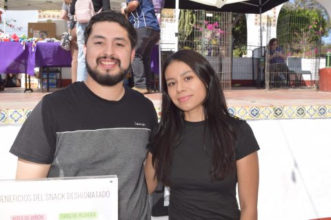 Rogelio Portillo y Jhoseline Peña.