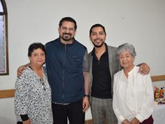 Despedida con fe