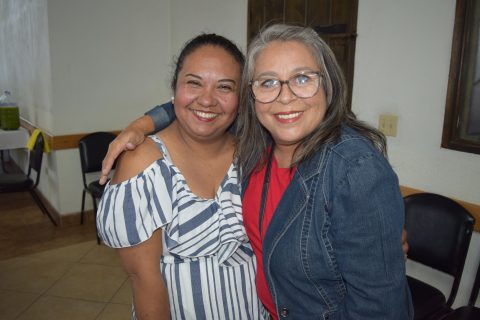 Ily Ávalos e Hilda Díaz. 
