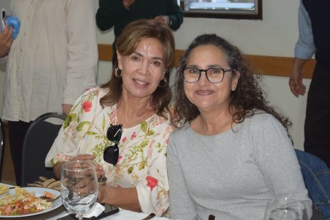 Lulú Lavandera y Griselda Corona. 