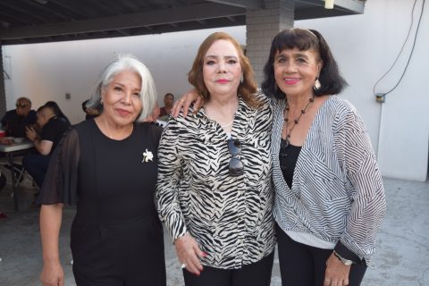Mirna Gutiérrez, Celina Cruz y Susy Adame. 