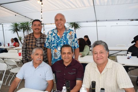 Israel Aguilar, Alejandro López, Manuel Nava, Heriberto Rocha y Oscar Inowe. 