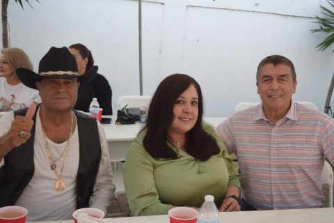 Manuel Sánchez, Elena Castro y Rubén Grijalva. 