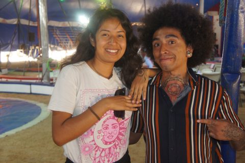 Lluvia Lara y Diego Nandayapa.