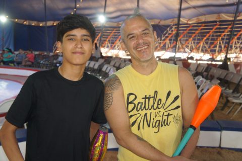 Jonathan y Santiago.