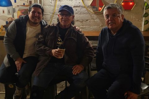 Miguel García, Lupillo y Miguel Navarrete.