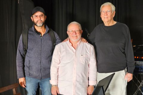 Gabriel Nava, Víctor Cegarra y Paul Ingram.