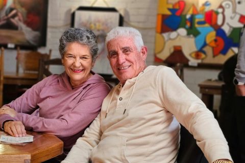 María de los Ángeles y Marcos Carmona.