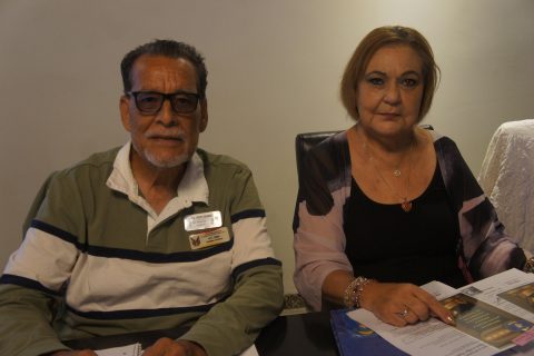 Felipe Medina y Alma Lecuona.
