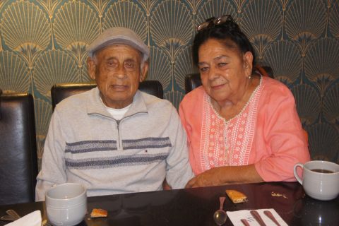 Josée Ricardo Cruz López y Caolina Muñoz.