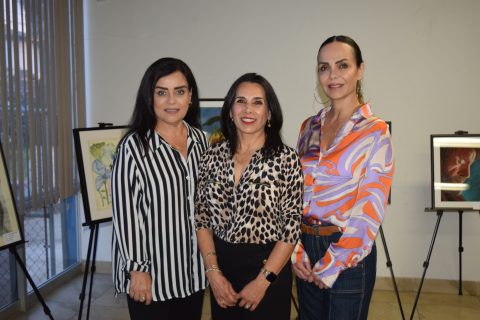 Leticia Sánchez, Verónica Escobar y Claudia Ochoa. 